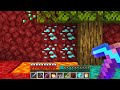 Minecraft but i switched the nether with the overworld