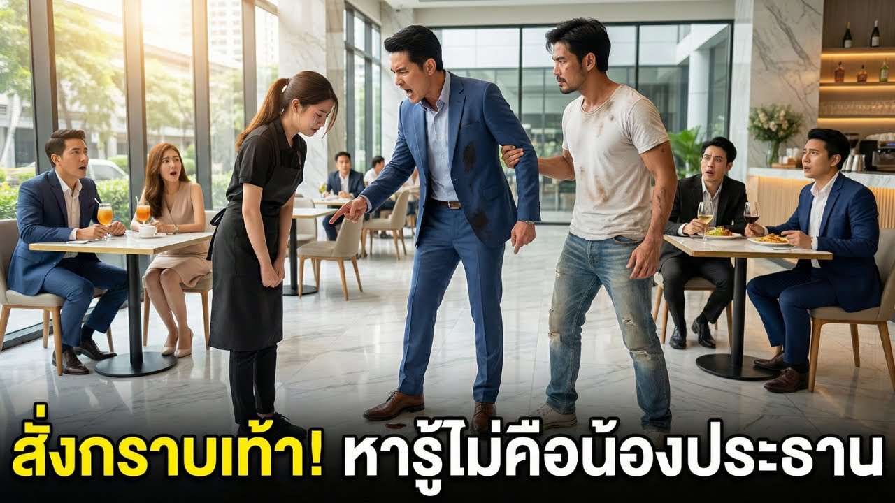 สั่งกราบเท้าแลกค่าสูท ไม่รู้ว่าเป็นน้องประธาน จุดจบทำเอาน้ำตาร่วง!