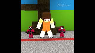 When Zombie Use Captain America's Shield In Squid Game Red Light Green Light | Monster School