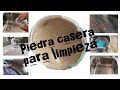 Crea tu propia PIEDRA BLANCA con arcilla para una limpieza impecable