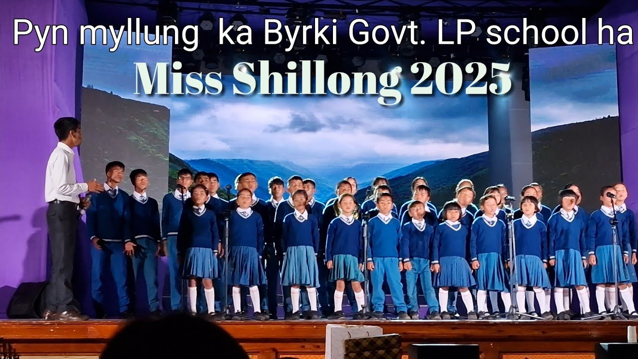 Pynpar ñiangkhriat ka Byrki Govt. LP School ha ka Miss Shillong 2025
