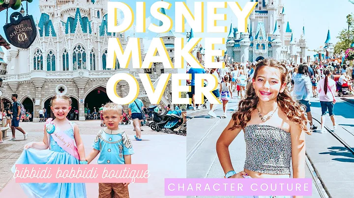Disney World Makeover Bibbidi Bobbidi Boutique at Magic Kingdom vs Character Couture Grand Floridian