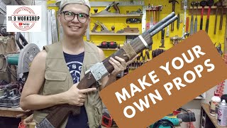 How I Make Wooden Cosplay Props pt 1 (Materials and Tools) - ENGLISH