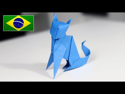 Vídeo: Como Fazer Um Gato De Origami