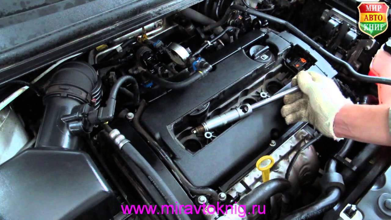 chevrolet aveo замена свечей