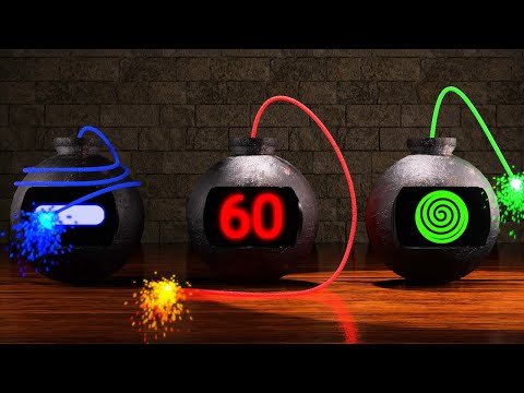 1 Minute Timer Bomb [3D TIMER - 3X] 💣