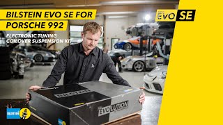 BILSTEIN EVO SE for Porsche 911 (992) Carrera - electronic tuning coilover suspension kit (16:9, TV)