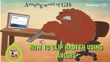 How to clip raster using ArcGIS - Mapping in GIS
