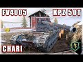 FV4005 ⌖ CHARIOTEER ⌖ KPZ 50 T | World of Tanks Blitz Replays