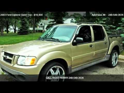 2003 Ford explorer sport trac common problems #7