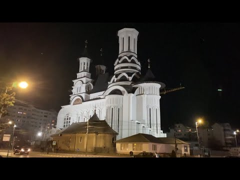 Catedrala Ortodoxă din Suceava - noaptea..