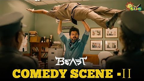 Beast- Comedy Scenes ll | Vijay | Pooja Hegde | Super Hit comedy | Adithya TV