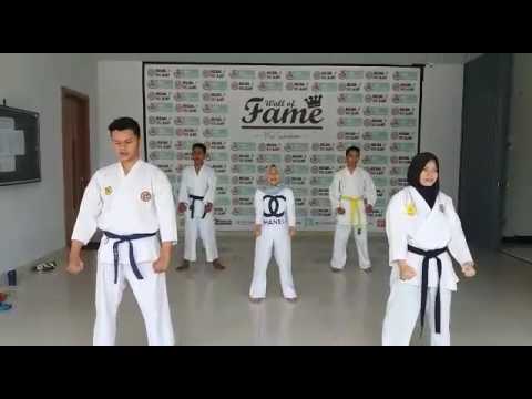 Kata 1 karate do - YouTube