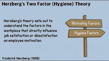 Herzberg Two Factor Motivation Theory (Hygiene) - In 2 Minutes!