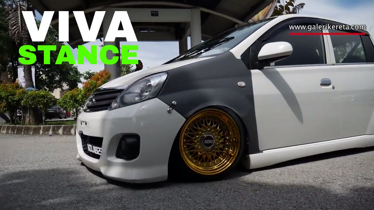 Penang Retro Fest 2016  Mira Avy aka Perodua Viva Stance 