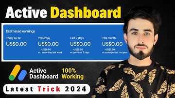 Adsense Active Dashboard Method Latest 2024 | Activate Adsense Dashboard | Mr Sham