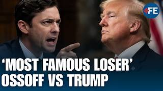 Live: Ossoff Blasts 'World's Most Famous Sore Loser Trump', Brutally Torches 'Mar-A-Logo Mafia'