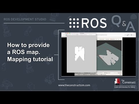 [ROS Q&A] 119 - ROS Mapping Tutorial. How To Provide a Map