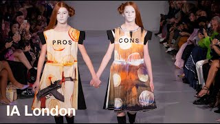 Ia London Womens Ss 2020 Bias Blind Runway Show