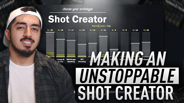 HOW TO MAKE AN UNSTOPPABLE SHOT CREATOR in NBA 2K17!
