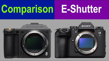 Hasselblad X2D II vs Sony a1 II - Electronic Rolling Shutter