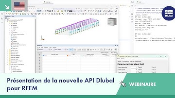 [EN] Webinaire, | Présentation de la nouvelle API Dlubal pour RFEM