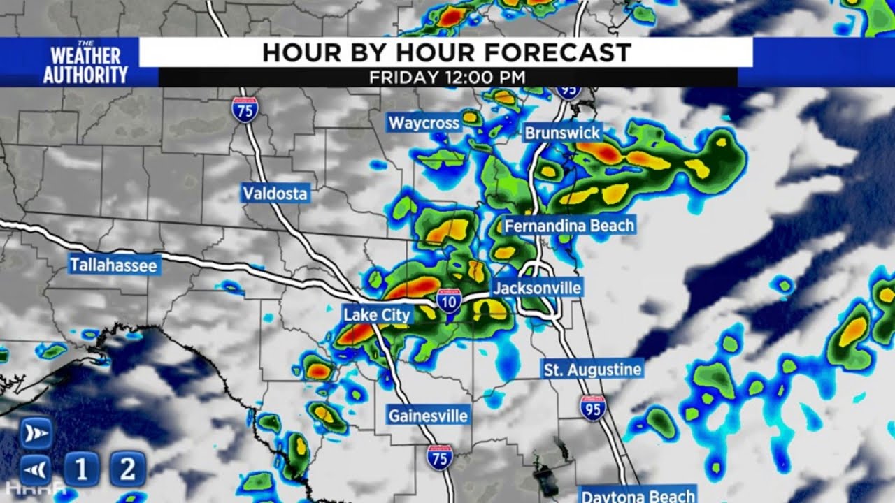 Its sunny now, but rain is on the way - YouTube