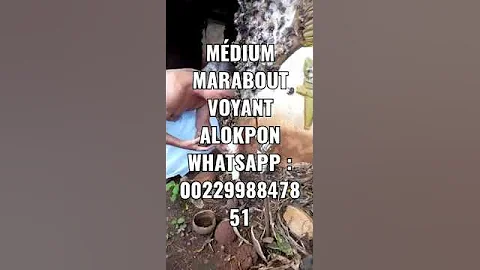 le puissant voyant médium maître marabout africain Alokpon a la solution à vos problèmes.