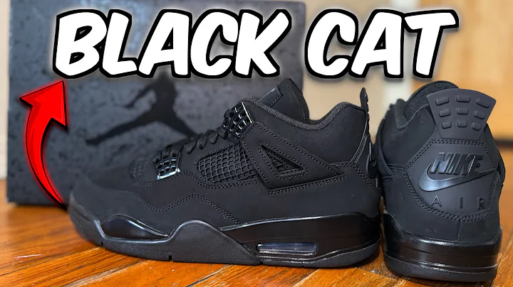 Air Jordan 4 BLACK CAT 2025 UNBOXING & REVIEW!