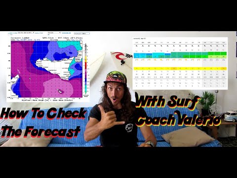 How to check the Forecast With Surf Coach Valerio - WAVE FORECAST MALTA - SURF IN MALTA