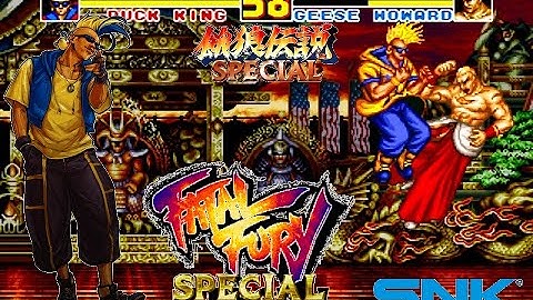 Fatal Fury Special [60fps] Hardest-Duck King No Lose ALL