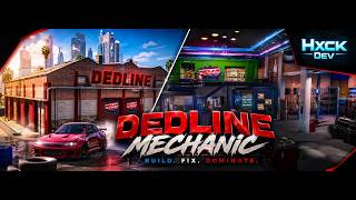 DEDLINE MECHANICS MLO For FiveM | Premium Mechanic Shop Interior |GTA 5 RP Garage & Custom Workshop