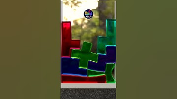 Thumbnail of PENTOMINOES SOFTBODY TETRIS SIMULATION #shorts #short #animation #tetris #pentominoes  #satisfying