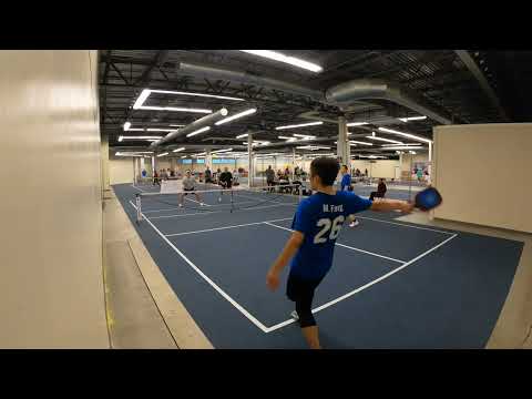 All star tournament 3.5+ Bin Wang/Ming Fang vs Jim Chrabolowaski/Brian Edgar