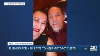 Family of hit-and-run victim wants new laws to help motorcyclists