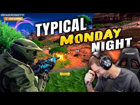 Just a Typical Monday Night in Fortnite...