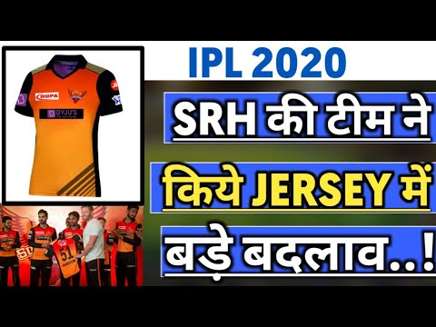 ipl 2020 srh jersey