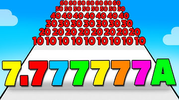 MAX LEVEL NUMBER in Number Merge Run!