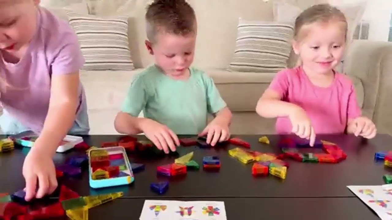 Beyond the Screen: Real Play with Magnetic Tiles_AMAZON KIDS