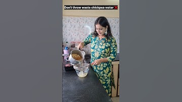 "Best trick to use waste chickpeas water." 🤯😲😉 #relatable #trending #shorts