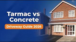 Tarmac vs Concrete Driveways (2026 Guide) How Much Does A Driveway Cost Uk Cost Guide