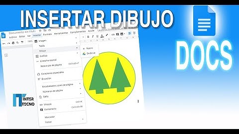 Herramienta Dibujo en Google docs - Curso documentos de Google