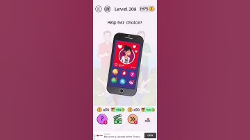 Braindom Level 208 walk through solution