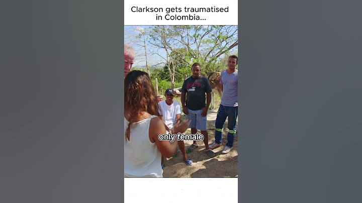 Clarkson gets traumatised in Colombia 😂 #topgear #shorts #thegrandtour
