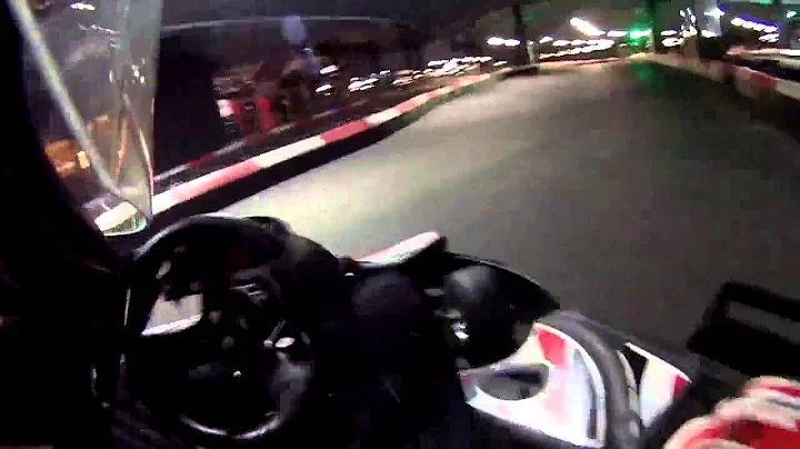 Freddie Fleming Go Karting at TeamSport London Doc...