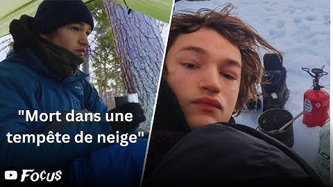 YouTube Adventurer Storm De Beul Freezes to Death in a freak snowstorm | last video😢