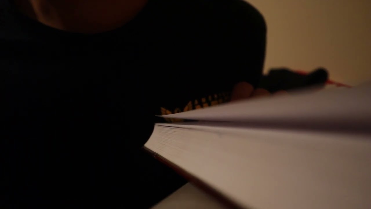 ASMR Journaling in my notebook