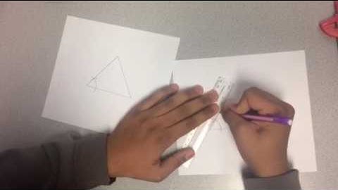 Copy a triangle using ASA