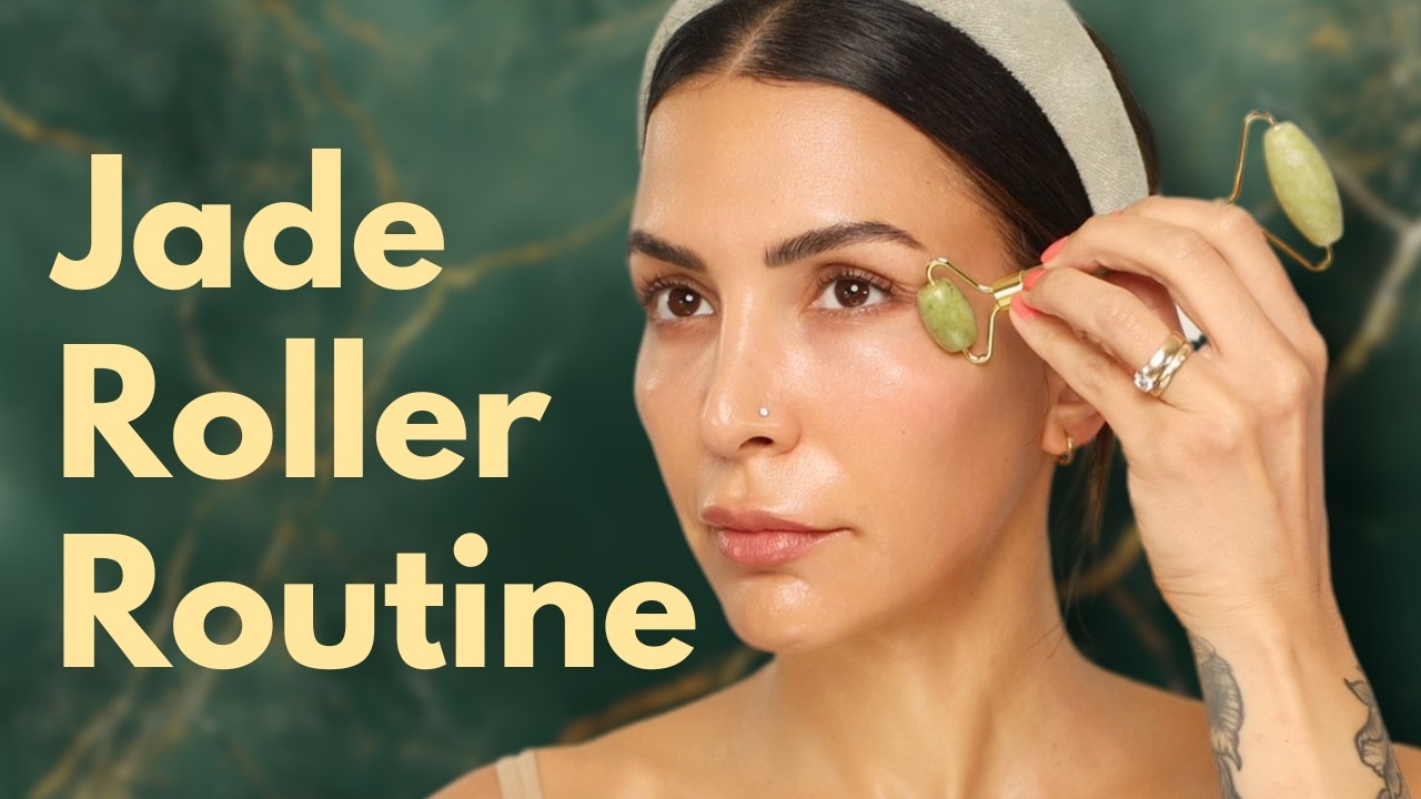 How to use a Jade Roller - YouTube