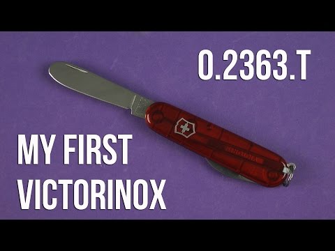 Распаковка Victorinox My First (0.2363.Т)